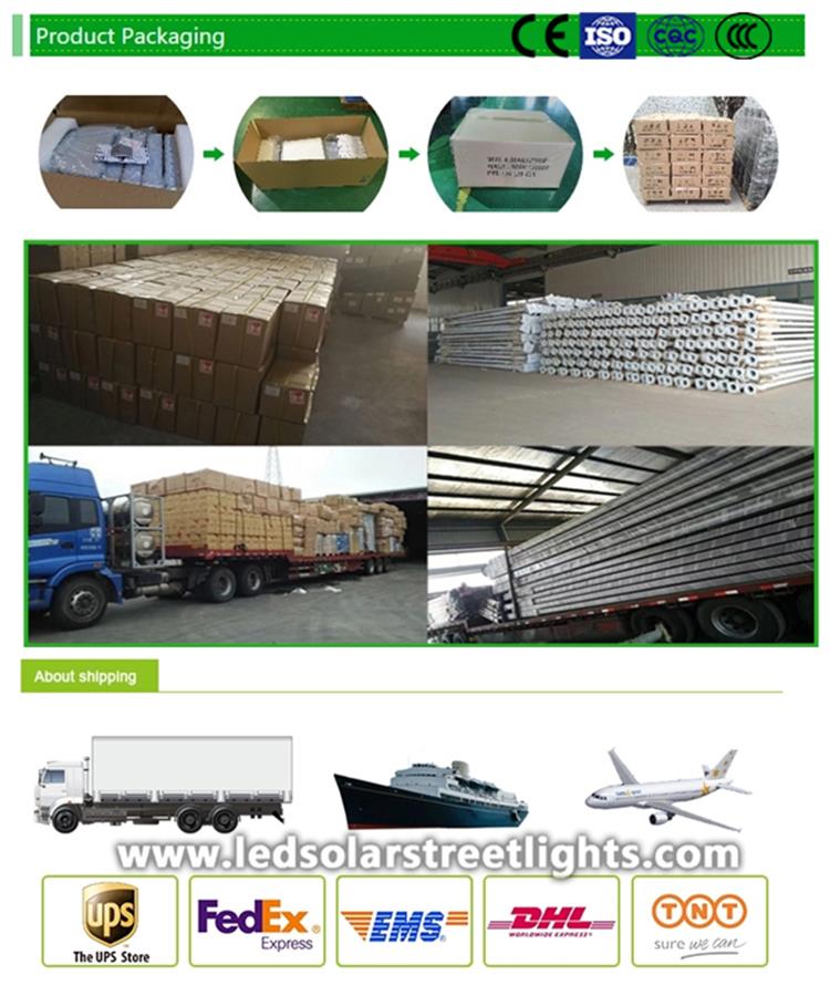 Deliver,Shipping and Serving of 120w led street light